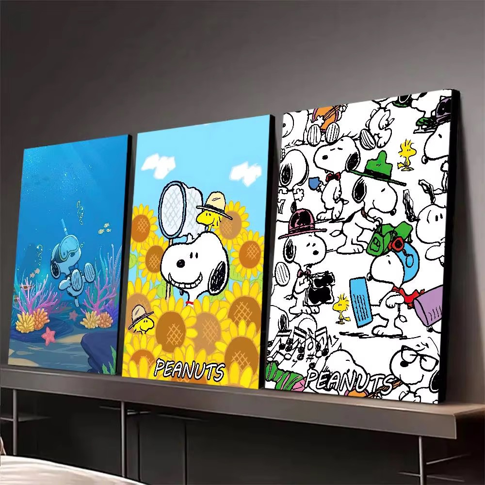 Photo Mosaic Print - Diamond Painting Snoopy Cartoon Round/Square Full