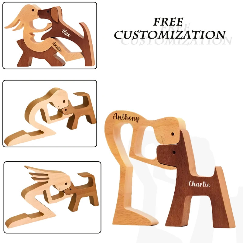 Personalized Wooden Ornaments  - Pet Portrait Custom recension och pris