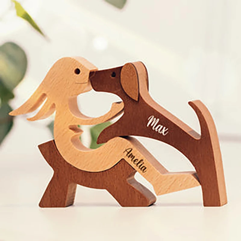 Personalized Wooden Ornaments  - Pet Portrait Custom recension och pris