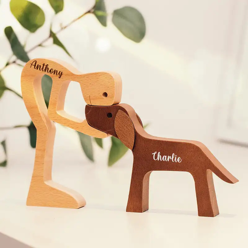 Personalized Wooden Ornaments  - Pet Portrait Custom recension och pris