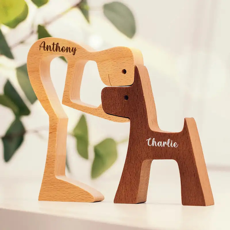 Personalized Wooden Ornaments  - Pet Portrait Custom recension och pris