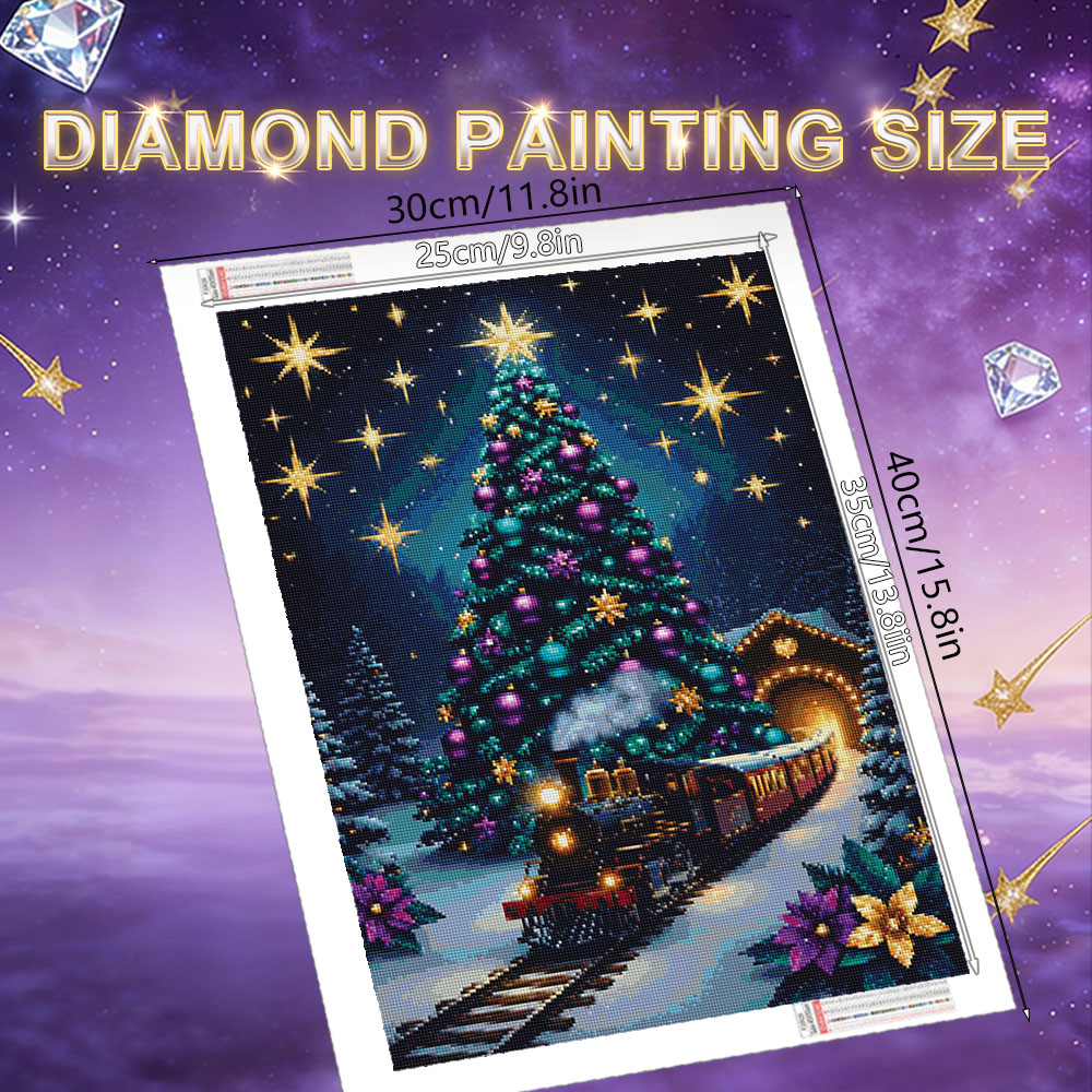 HUACAN Diamond Art Painting Tr - Photo Mosaic Print recension och pris