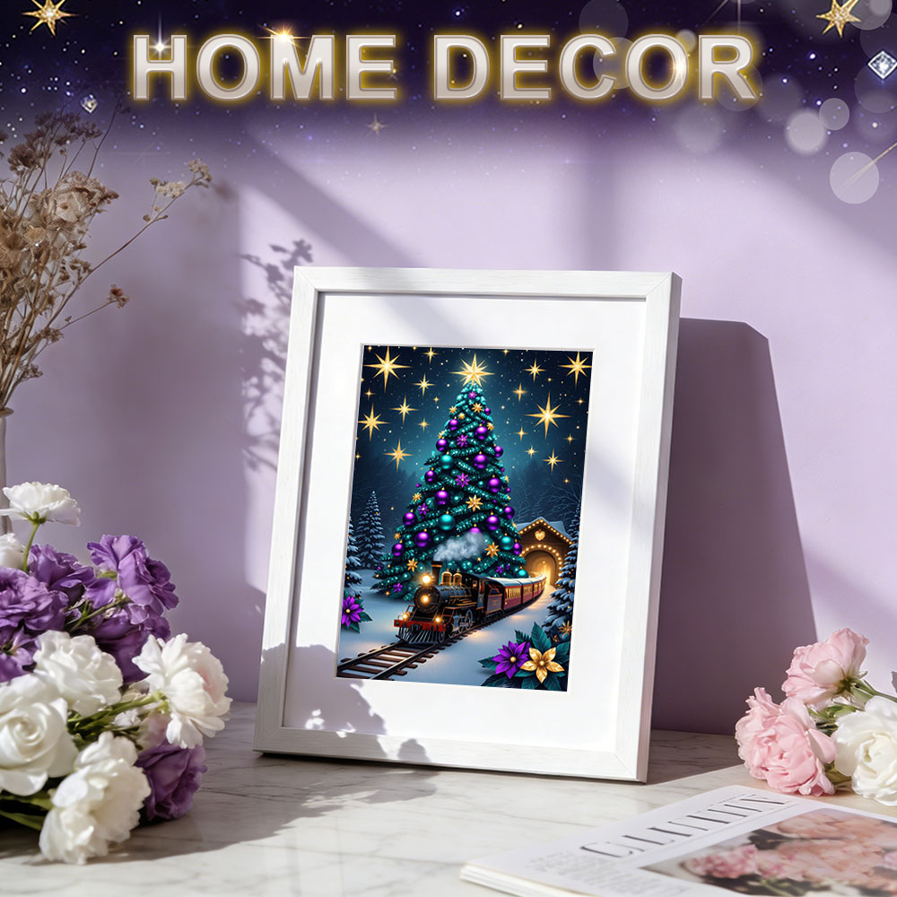 HUACAN Diamond Art Painting Tr - Photo Mosaic Print recension och pris