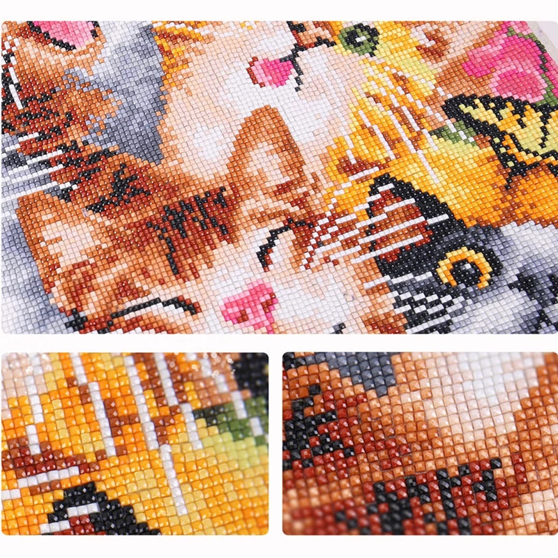 CHENISTORY Full Drill Square R - Photo Mosaic Print recension och pris